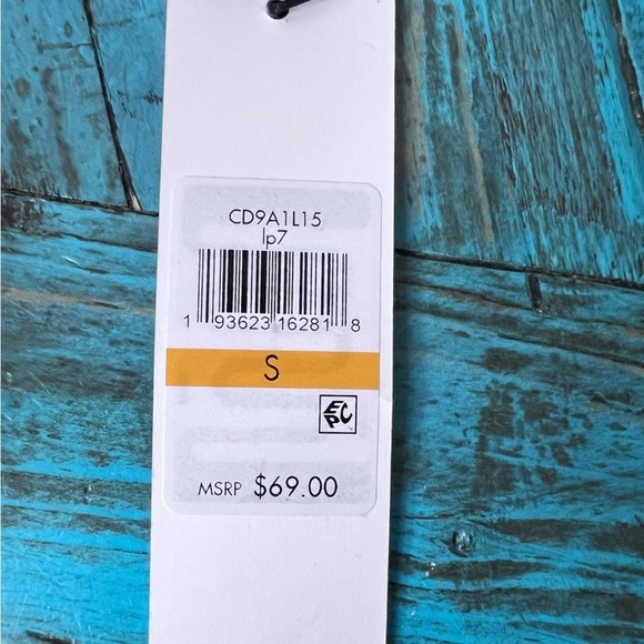 Calvin Klein Red Hooded Sweater Dress Size Small - Picture 8 of 9